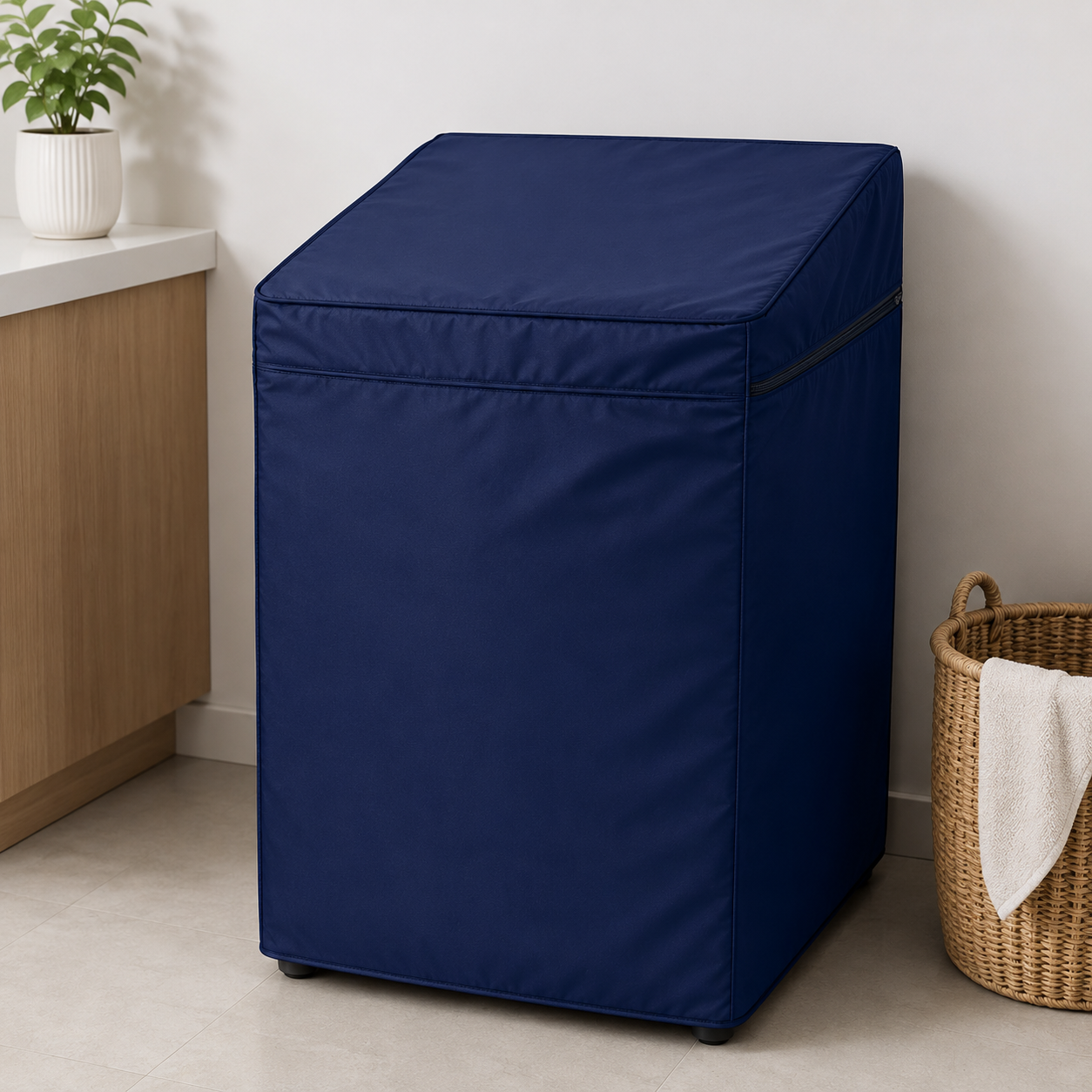 Premium Waterproof Washing Machine Cover | High-Quality Parachute Fabric | Dust & Scratch Protection