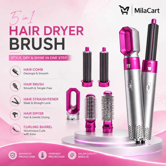 5 in 1 Hot Hair Dryer