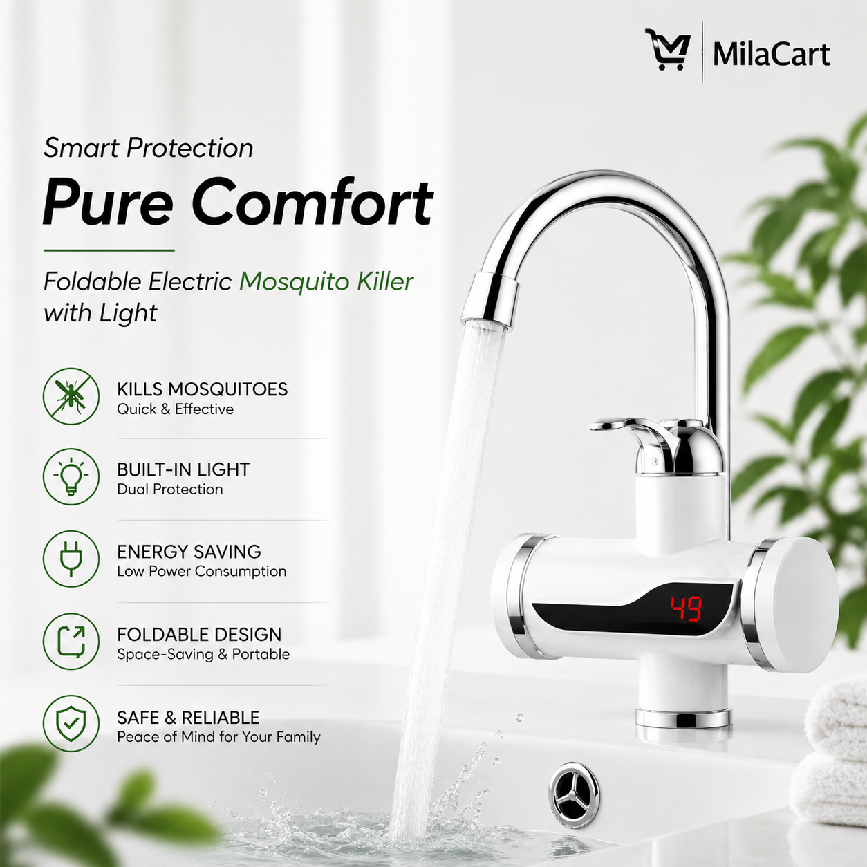 Electric Faucet Water heater