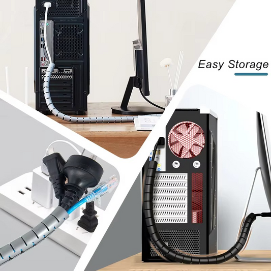 Adjustable Cord Organizer Tube